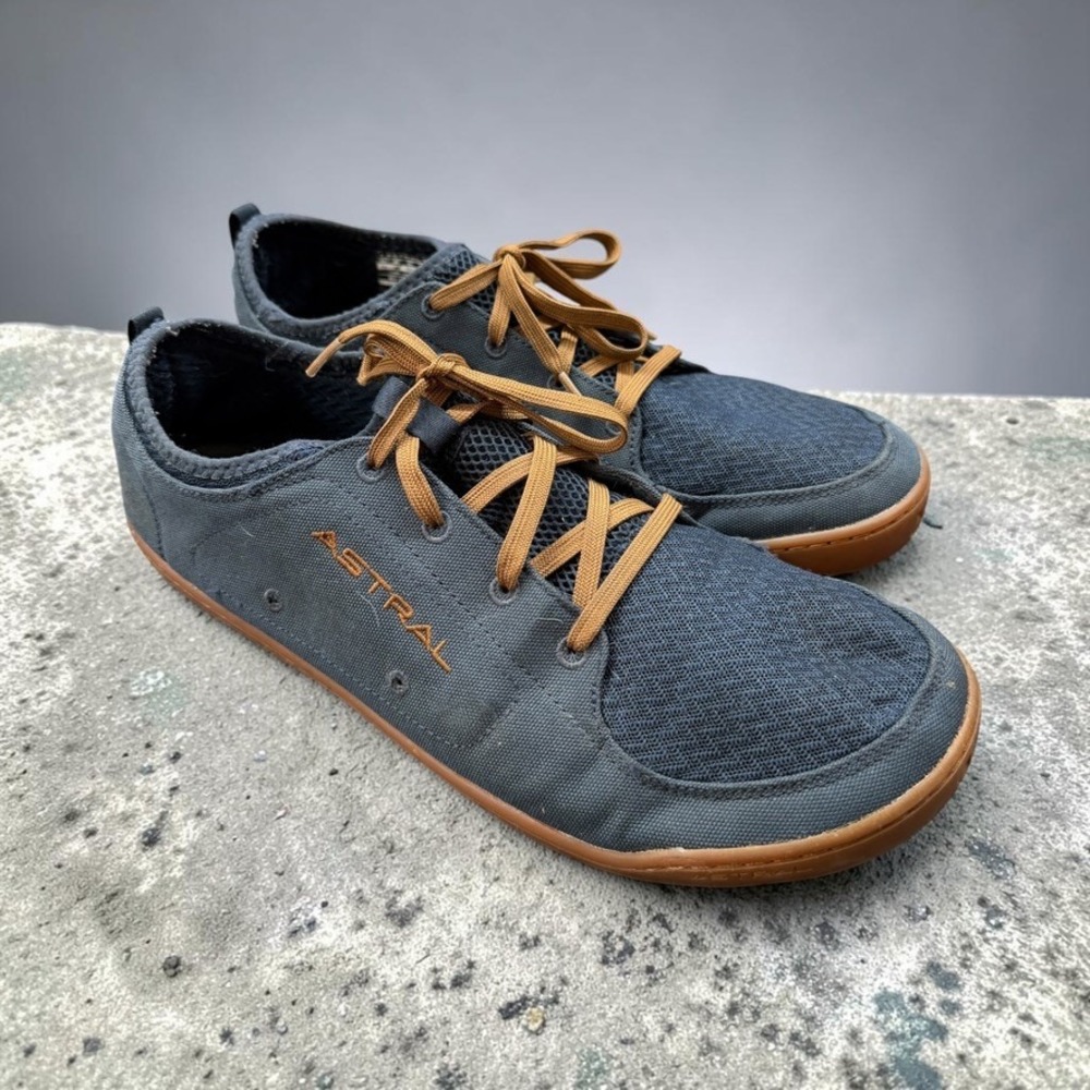 Astral Loyak Water Sailing Shoes Men US 13 Navy Blue Barefoot Minimalist NCS22U2